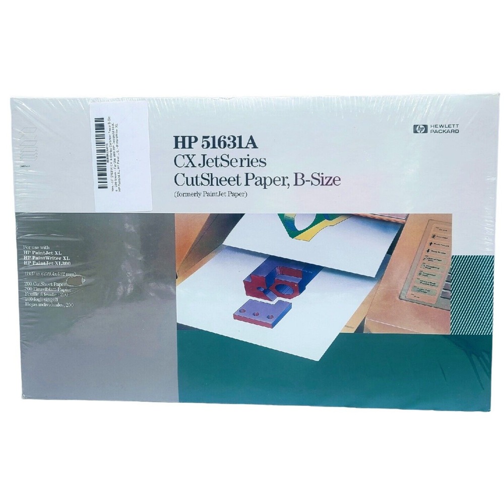 HP Hewlett Packard HP 51631A Cutsheet B Size PaintJet Paper 11X17 Sealed